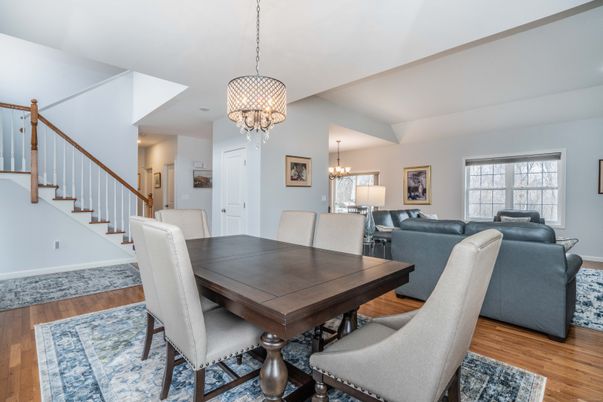 Chandelier, Dining room, Interior, Living room, Wood Texture Flooring