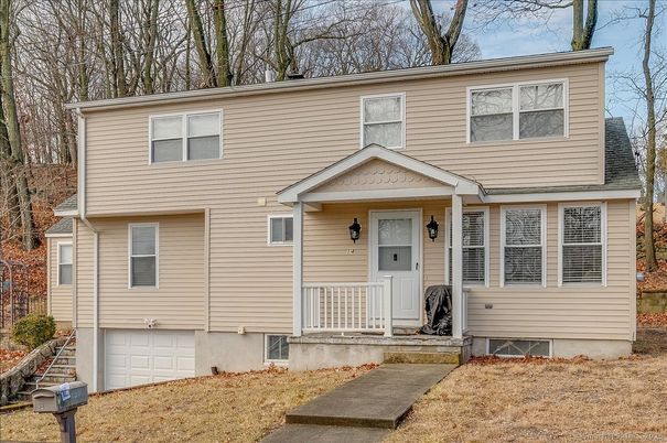 Attached, Exterior, Facade, Raised Ranch