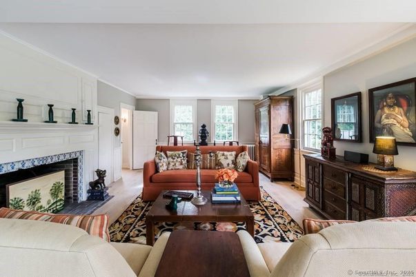 Fireplace, Interior, Living room, Wood Texture Flooring