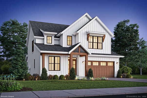 Attached, Exterior, Facade, Farmhouse