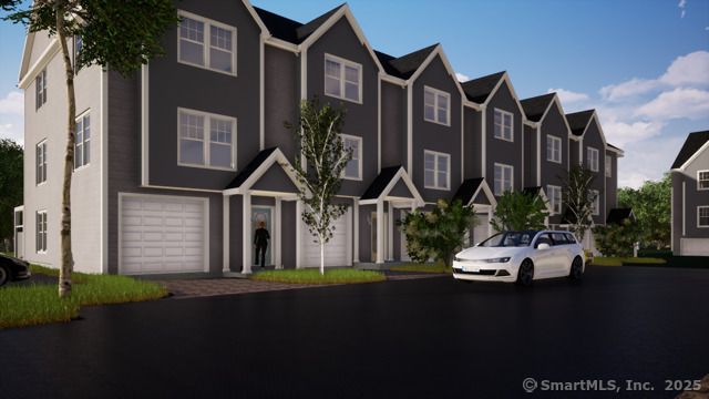 Attached, Exterior, Facade, Rowhouse