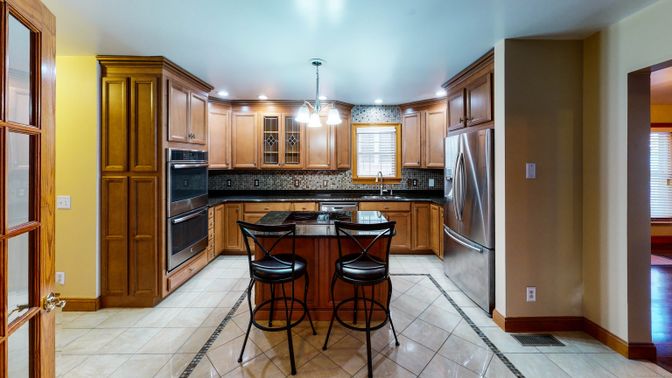 Interior, Kitchen, Pendant Lights, Recessed Lighting