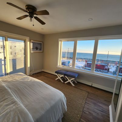 Bedroom, Interior, Water, Wood Texture Flooring