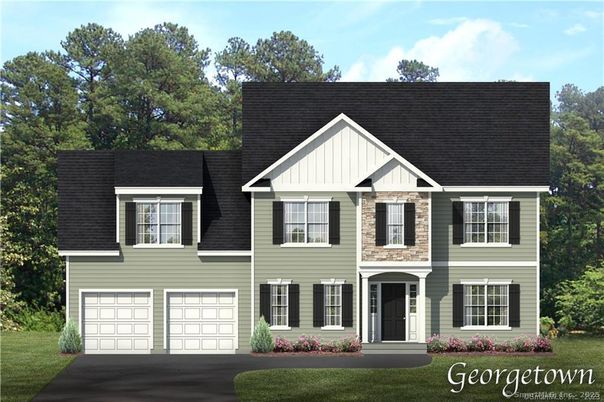 Attached, Exterior, Facade, Rowhouse