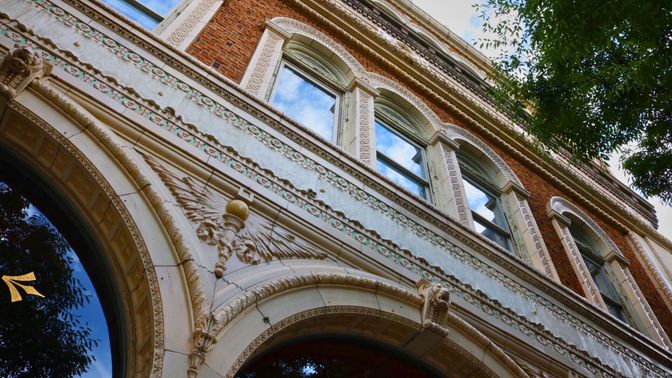 Exterior, Facade, Brick Facade, None