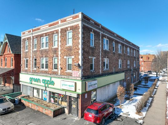 Exterior, Facade, Brick Facade, Rowhouse