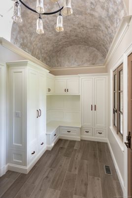 Interior, Pendant Lights, Wood Texture Flooring