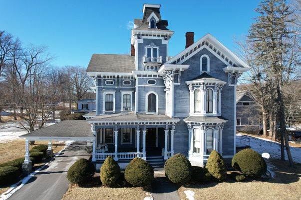 Exterior, Facade, Queen Anne Victorian