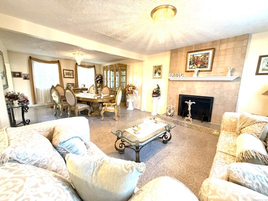 Dining room, Fireplace, Interior, Living room