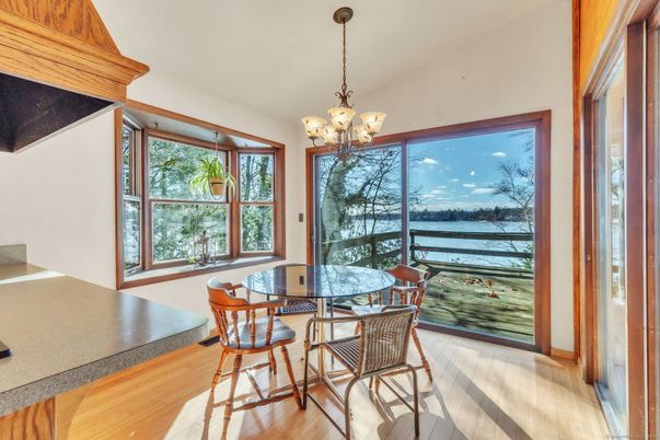 Chandelier, Dining room, Interior, Water, Wood Texture Flooring
