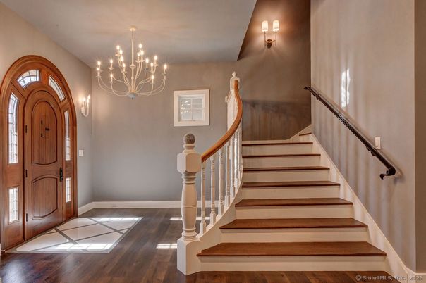 Chandelier, Interior, Wood Texture Flooring