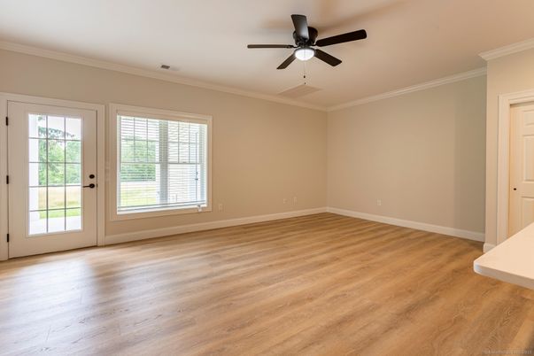 Empty room, Interior, Wood Texture Flooring