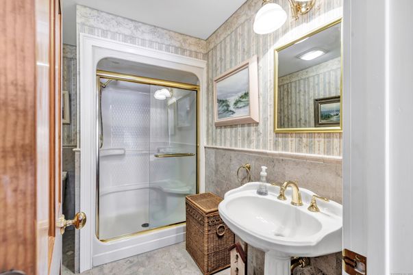 Bathroom, Glass Shower, Interior