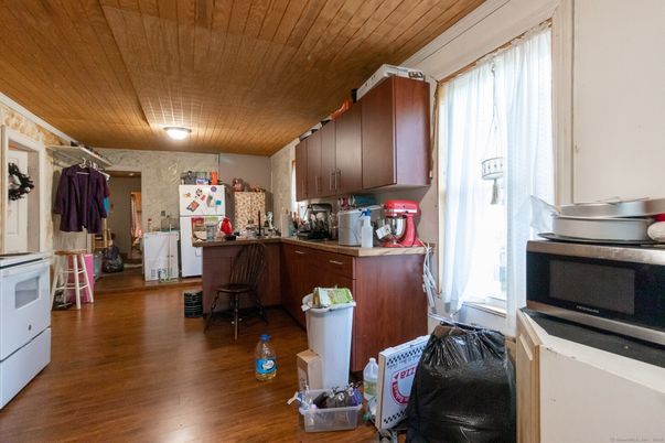 Interior, Kitchen, Wooden Ceilings, Wood Texture Flooring