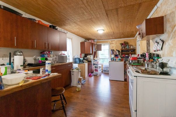 Interior, Kitchen, Wooden Ceilings, Wood Texture Flooring