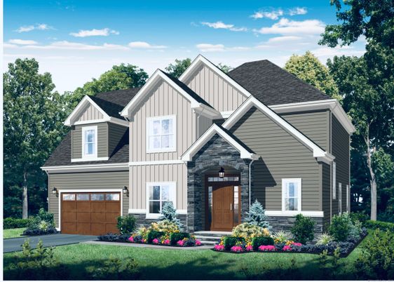 Attached, Exterior, Facade, Farmhouse