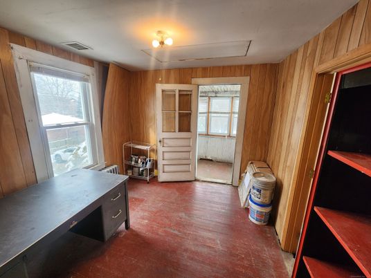 Empty room, Interior, Wood Texture Flooring, Wooden Walls