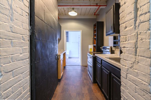 Interior, Kitchen, Stone Walls