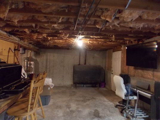 Home Office, Interior, Wooden Beams