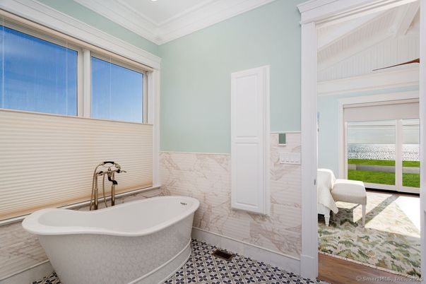Bathroom, Free Standing Baths, Interior, Recessed Lighting