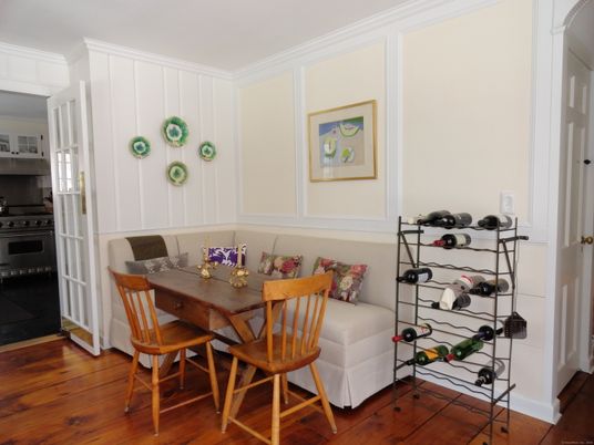 Dining room, Interior, Wood Texture Flooring