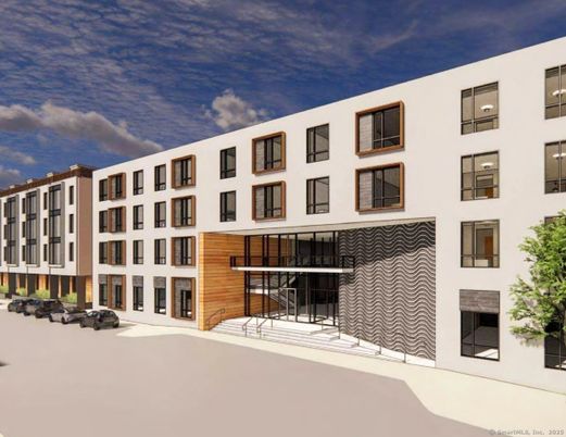 Exterior, Facade, Condo Building
