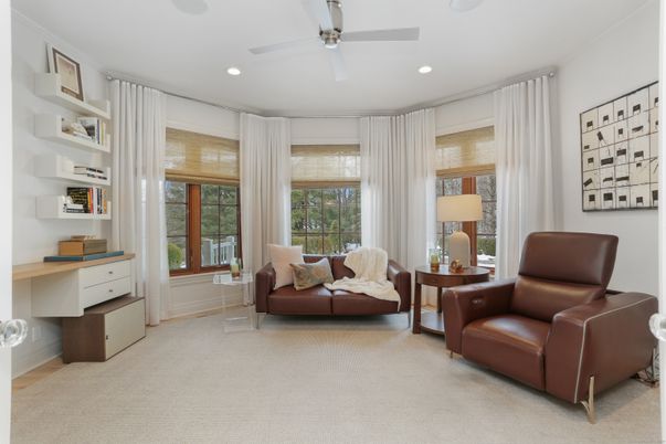 Home Office, Interior, Living room, Recessed Lighting