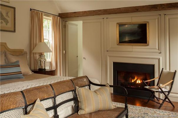 Fireplace, Interior, Wood Texture Flooring