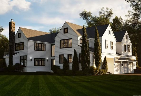 Attached, Exterior, Facade, Farmhouse
