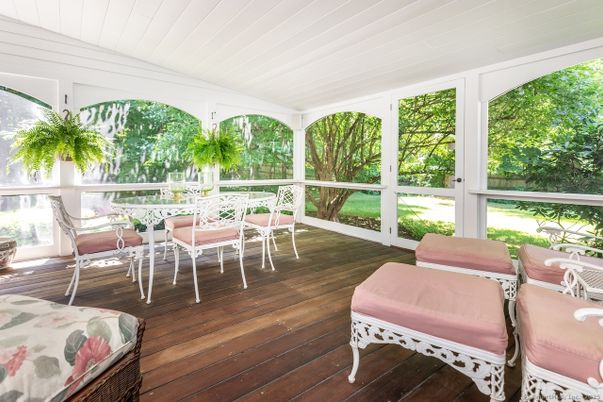 Interior, Sun Room, Wood Texture Flooring