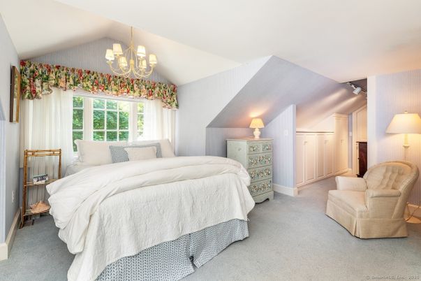 Bedroom, Chandelier, Interior