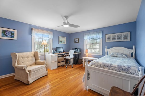 Bedroom, Home Office, Interior, Wood Texture Flooring