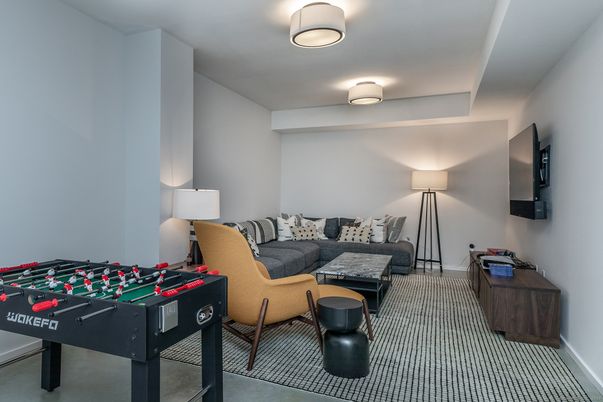 Game Room, Interior, Living room