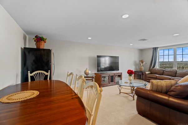 Dining room, Interior, Living room, Recessed Lighting