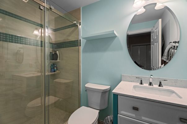 Bathroom, Glass Shower, Interior