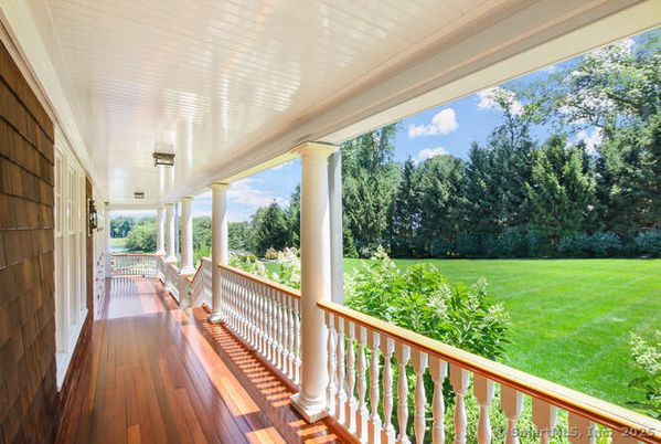 Backyard, Exterior, Wood Texture Flooring