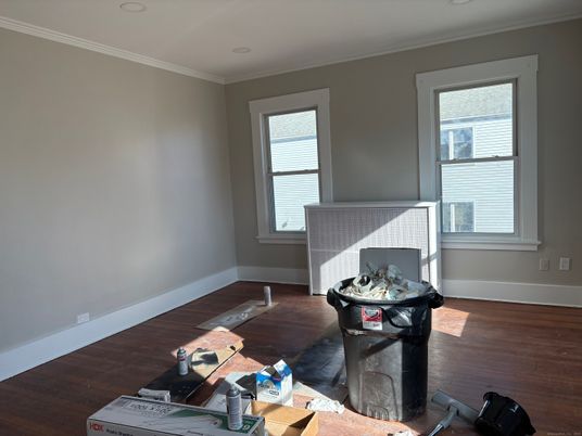 Fireplace, Interior, Recessed Lighting, Wood Texture Flooring