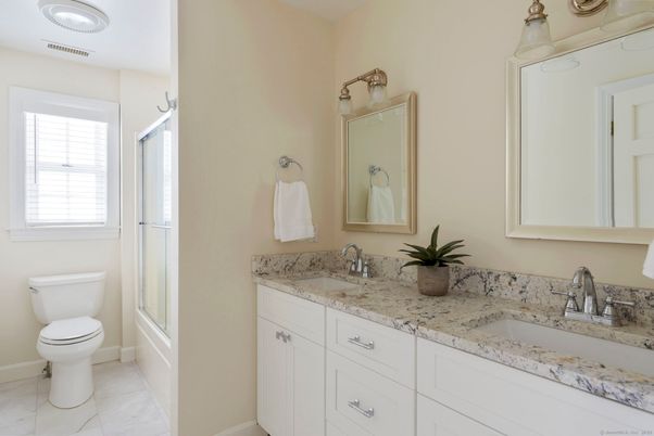 Bathroom, Dual Sink Vanities, Interior, Marble