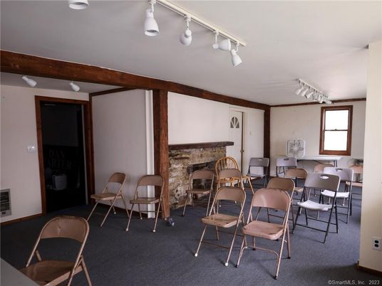 Dining room, Fireplace, Interior