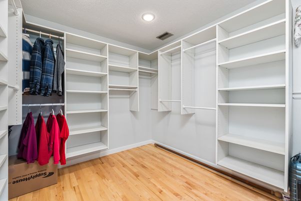 Interior, Recessed Lighting, Walk-in Closets, Wood Texture Flooring