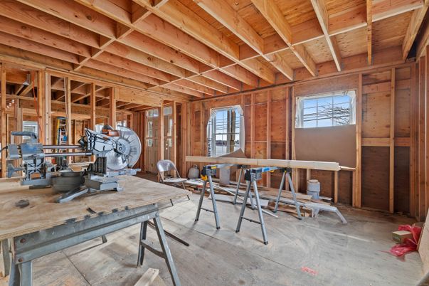 Fitness Equipment, Interior, Wooden Beams, Wooden Ceilings, Wooden Walls