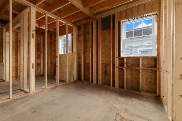 Empty room, Interior, Wooden Beams, Wooden Ceilings, Wooden Walls