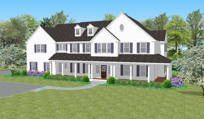 Exterior, Facade, Farmhouse