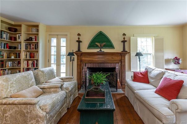 Fireplace, Interior, Living room, Wood Texture Flooring