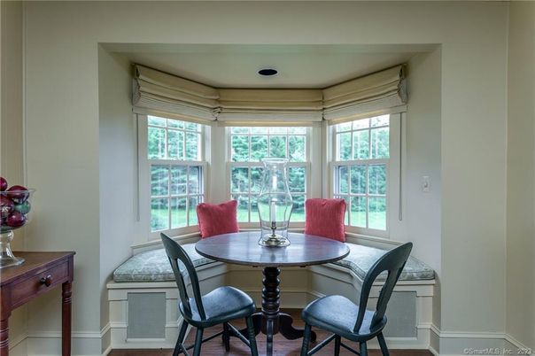 Dining room, Interior, Wood Texture Flooring