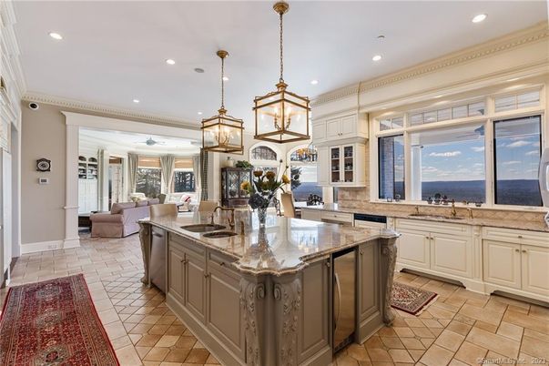 Interior, Kitchen, Living room, Pendant Lights, Recessed Lighting, Water