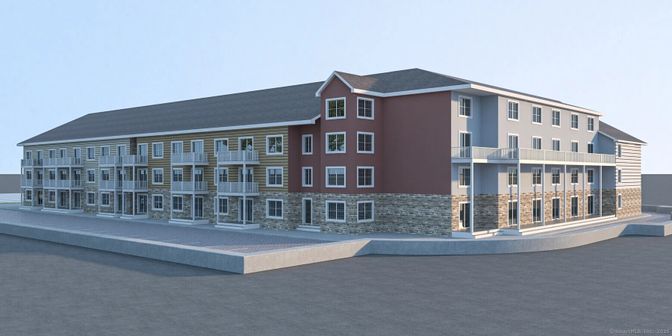 Exterior, Facade, Condo Building