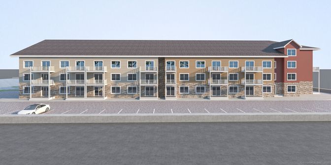 Exterior, Facade, Condo Building