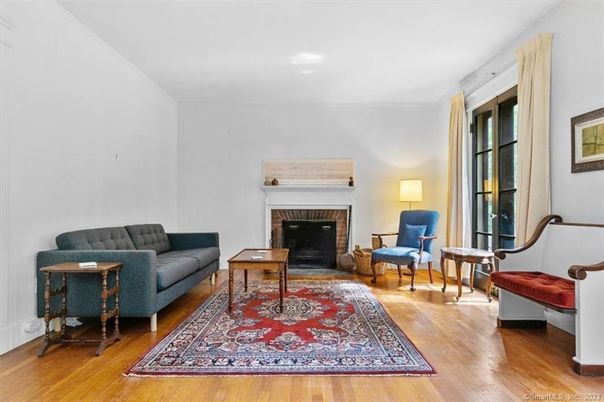 Fireplace, Interior, Wood Texture Flooring