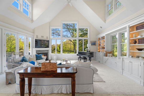 Fireplace, Interior, Living room, Piano
